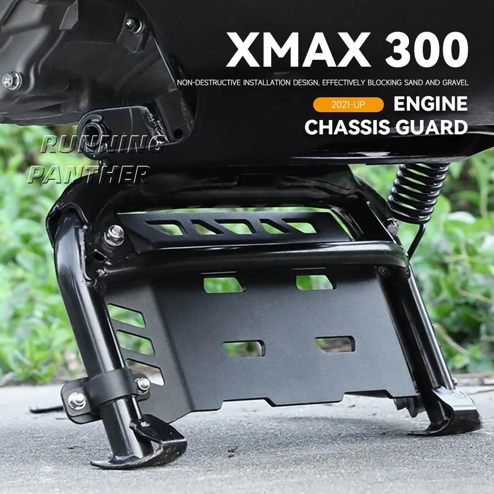 

XMAX 300 Motorcycle Engine Lower Body Bellypan Protector Guard Chassis Shield Protection Board For Yamaha X-MAX 300 2021 2022