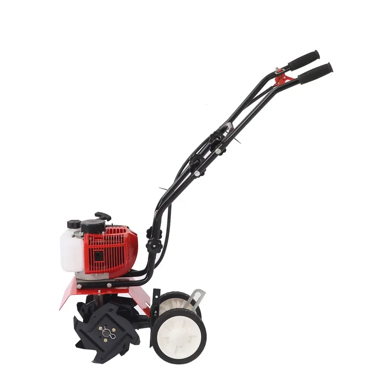 Mini Rotary Tiller Multifunctional Micro Cultivator Small Household Farm Garden Soil Loosener Machine