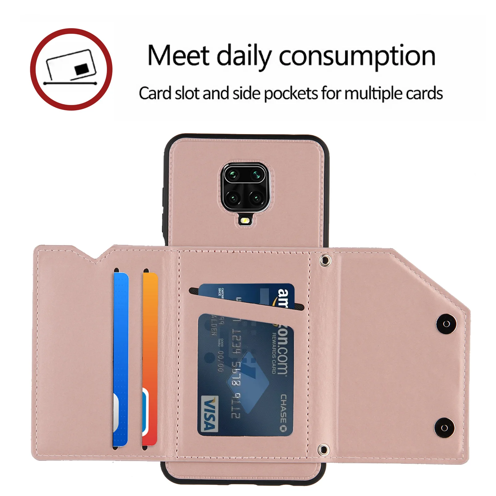 Custodia Flip in pelle Pu per Xiaomi Redmi Note 10 9 Pro 9S 9A 9C Poco X3 NFC Mi 12X 11 Ultra 10T Lite 11T Pro custodia per Slot per schede