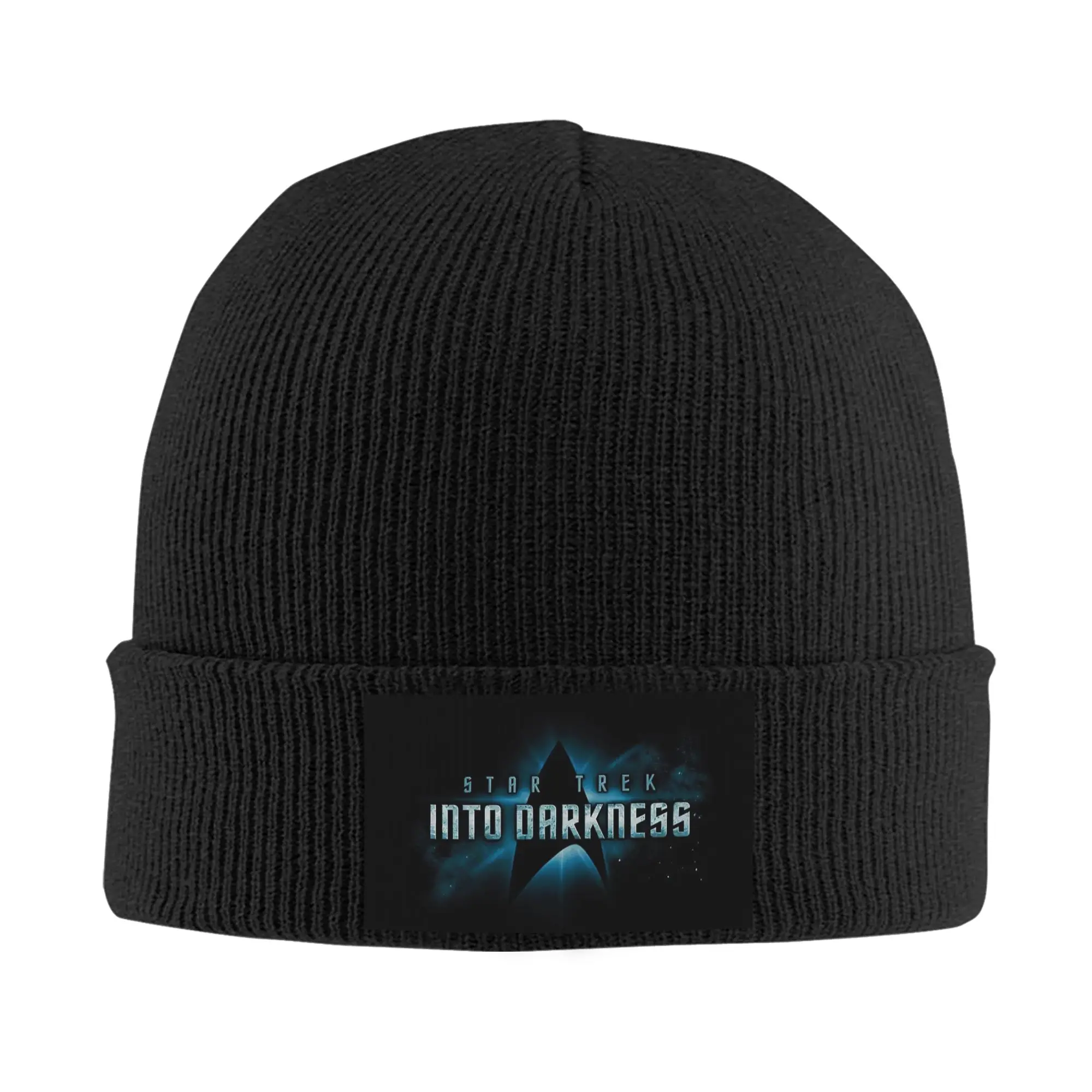Star Film T-Treked Skullies Beanies Caps Unisex Winter Warm Knitting Hat Adult Science Fiction TV Series Bonnet Hats Ski Cap