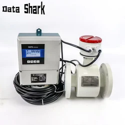 High quality magnetic water flow meter conductive liquid flow meter milk sewage flow meter separated electromagnetic flow meter