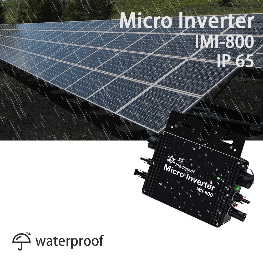 Vesdas, 800W 20-50V Solar Grid Connected Inverter With MPPT Controller, Suitable For Solar Inverters With 120V 230V Batteries