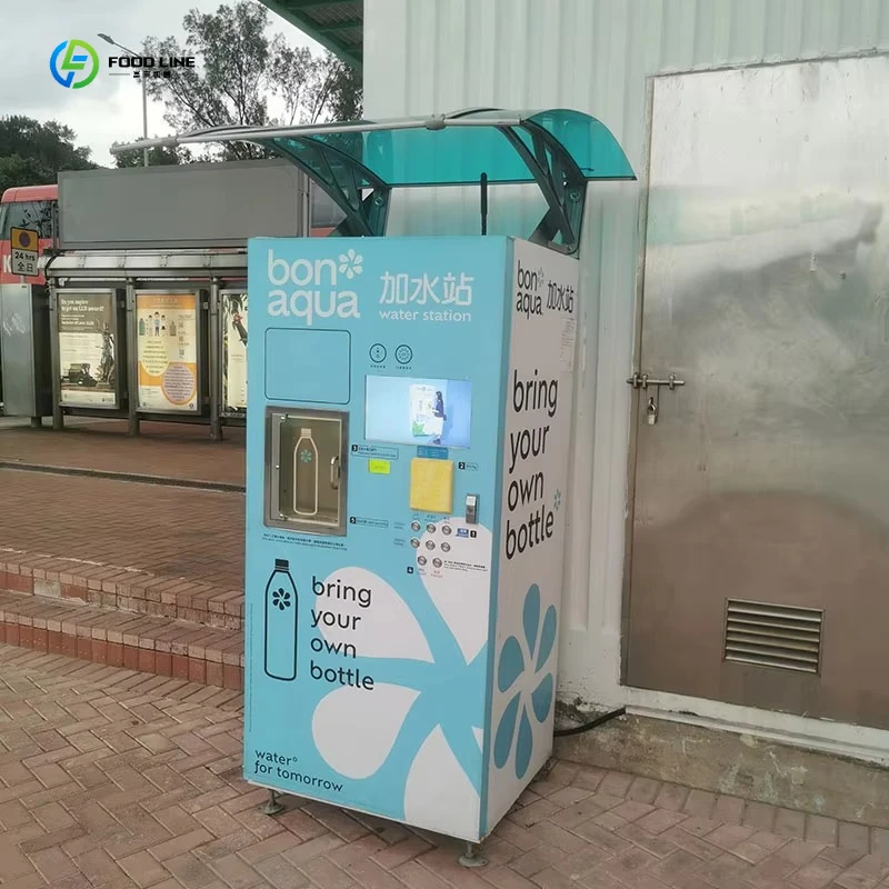 RO Water Vending Machine Classic Dual-Outlets Business Operation Self Service Water Vending Machine FL Customized