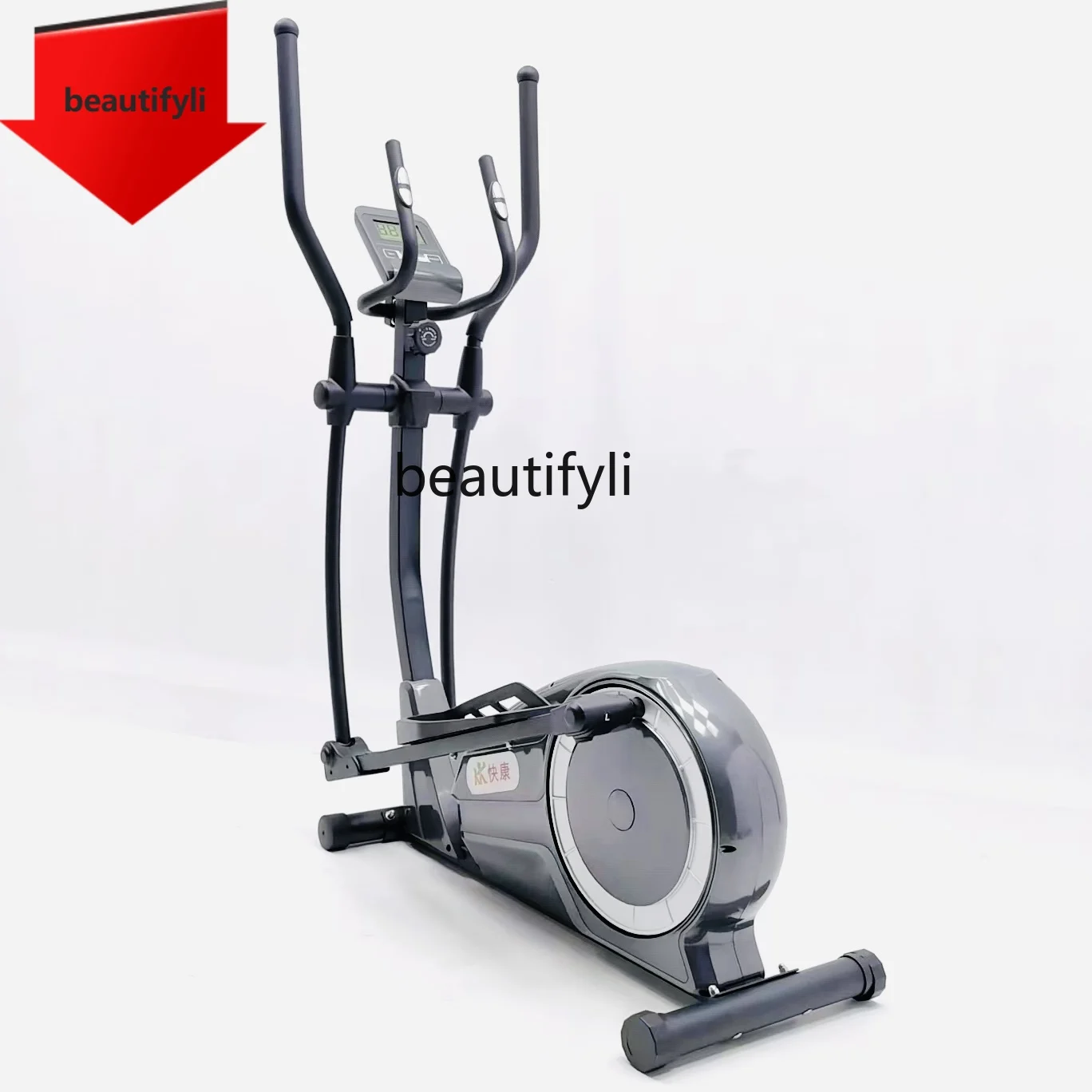 

A49 Magnetic control elliptical machine Home fitness equipment Elliptical machine Small silent walking machine