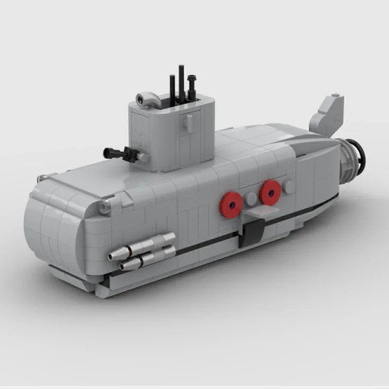 Moc ビルディングレンガ軍事深海潜水艦モデル技術モジュラーブロック建設 DIY セットアセンブリギフトおもちゃ