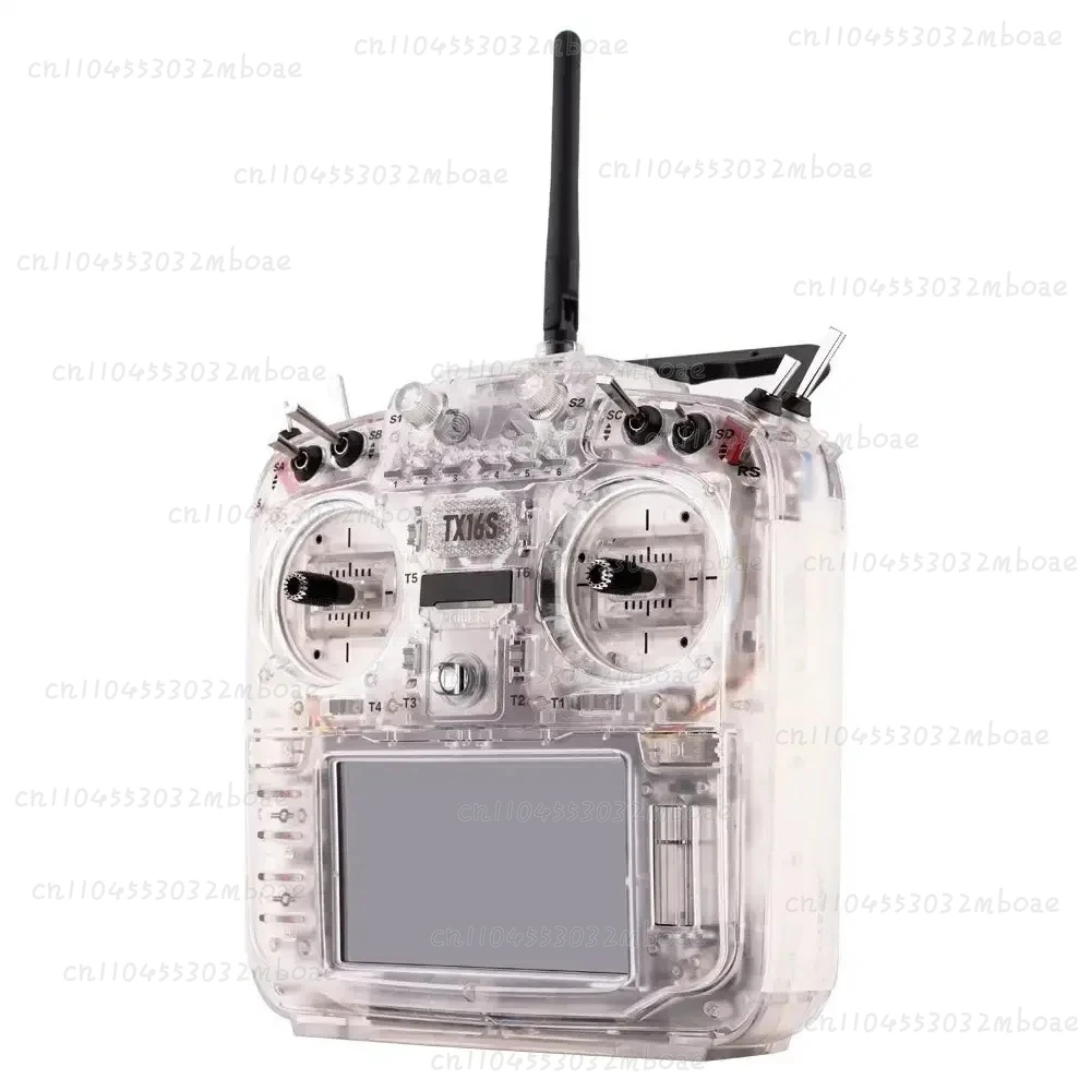 TX16S MKII Transparent RGB Edition ELRS Built in RGB LED V4.0 Hall Gimbal Transmitter Remote Control