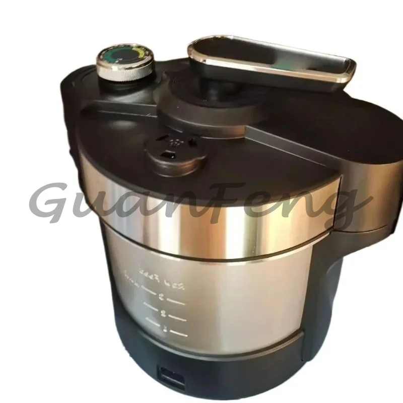Fully Automatic 6L Tofu Machine, Electric Cassava Swallowing Food Mixer with Heating Function,  Food Processing Equipment