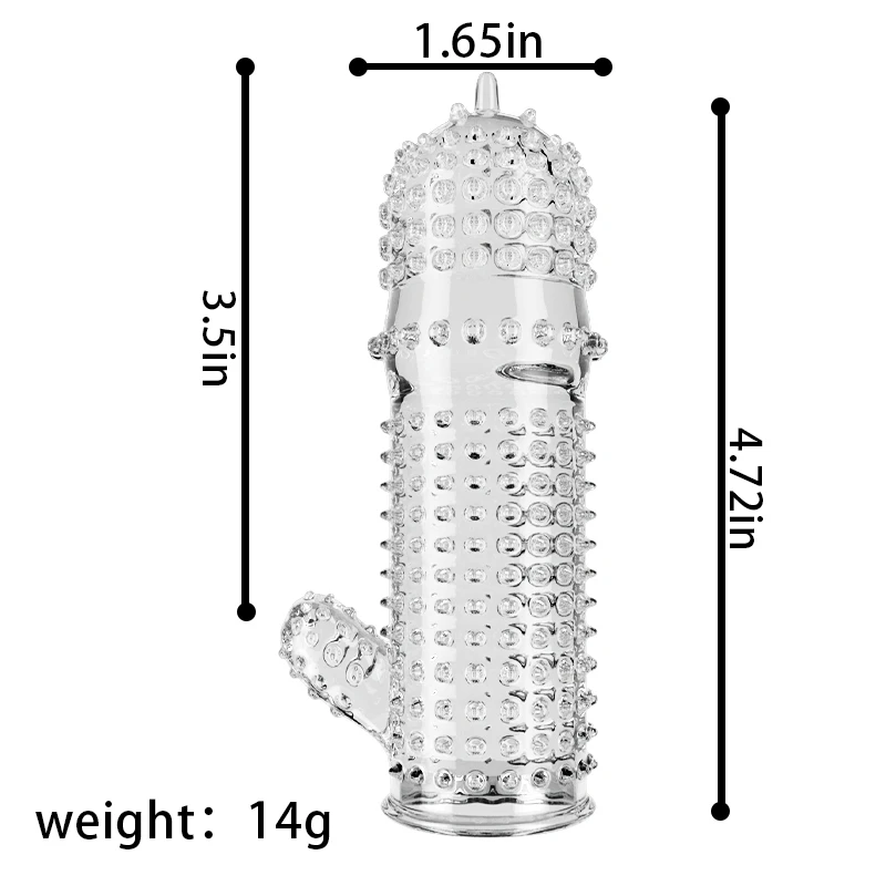 14 Type Male Enlargement Penis Extender Sheath Reusable Condom Enhancer Erection Penis Sleeve Delay Ejaculation Sex Toys for Man