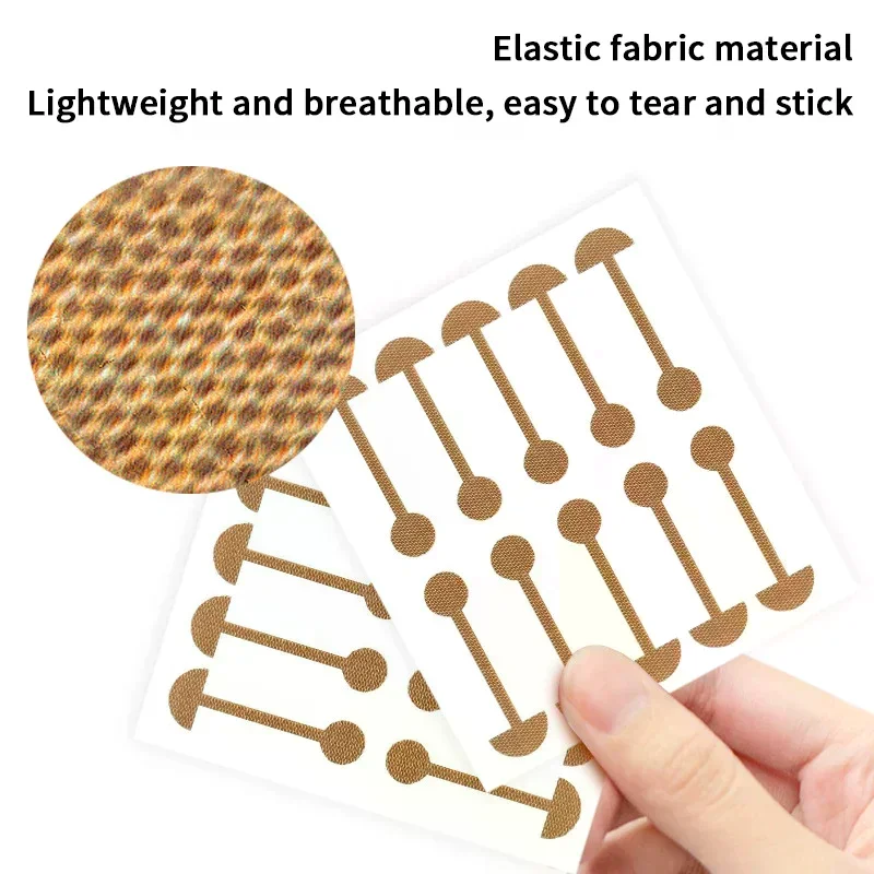 تقلص الأنف الجناح ملصقات غير مرئية الأنف يتقلص التصحيح خاص ضيق الأنف شرائط ملصق العناية بالوجه أداة الأنف المشكل رفع #3