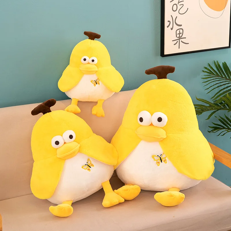 MINISO Dundun Chicken Banana Chicken Plush Toy Bed Pillow Doll Accompanies Children and Girls to Sleep Doll Daily Surprise Gift