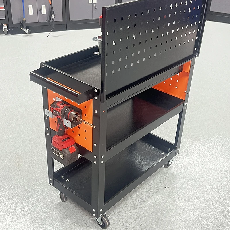 3-слойная тележка для инструментов, тележка для хранения механика, тележка для ремонта колес автомобиля, инструментальная тележка 트롤리 carrello portautensili