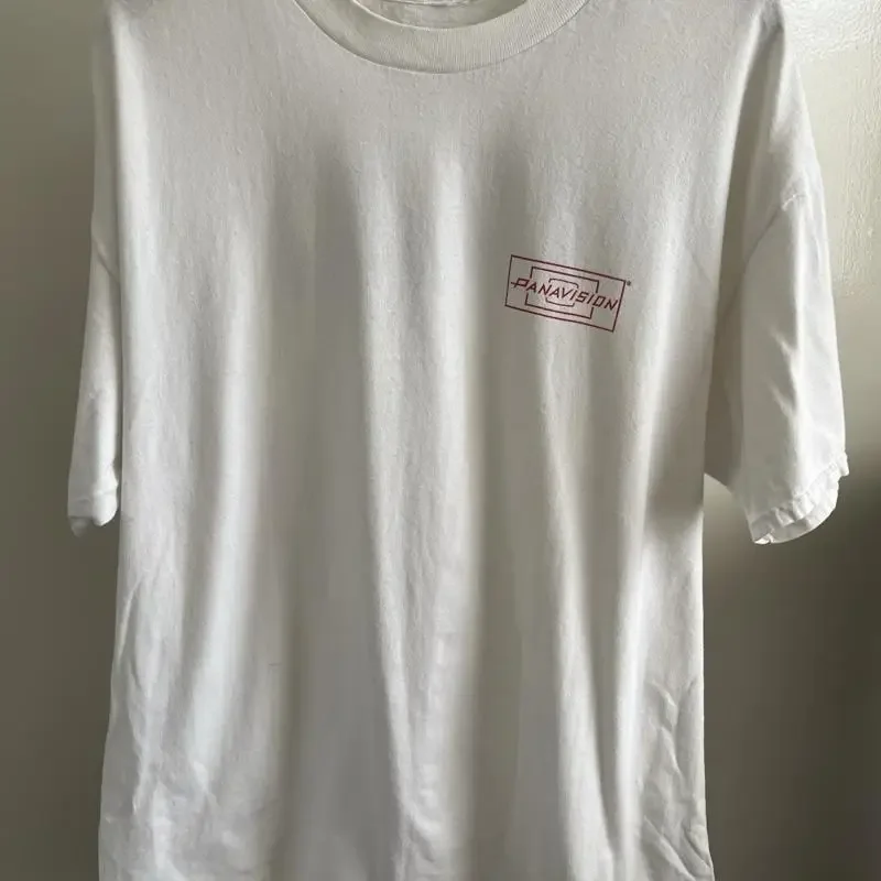 Vintage Panavision T Shirt White No Size Tag Film Camera