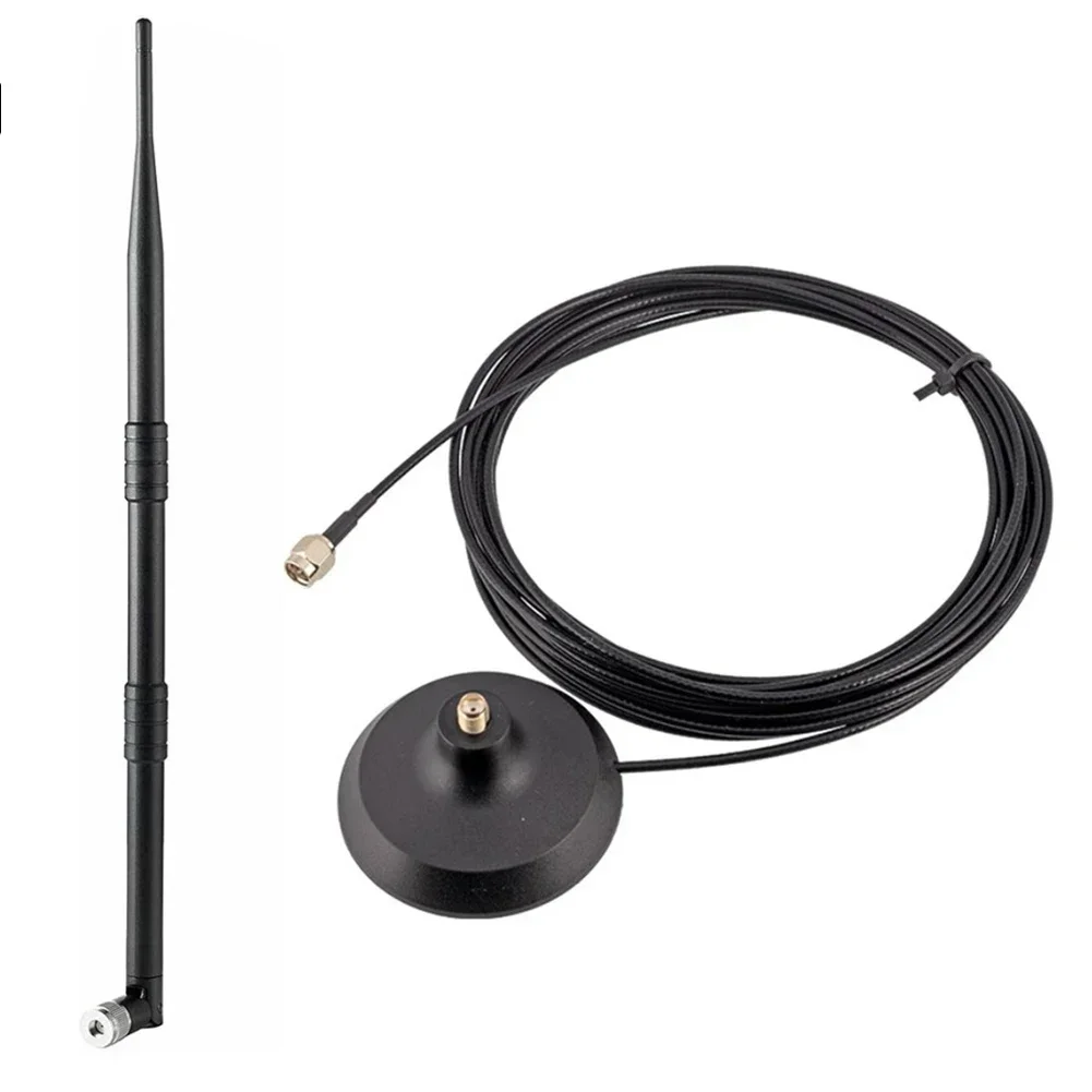 Indoor Use Hotspot Miner Installation 5.8dBi Indoor Antenna 915 MHz Antenna ABS Material Copper Material Low Loss Cable