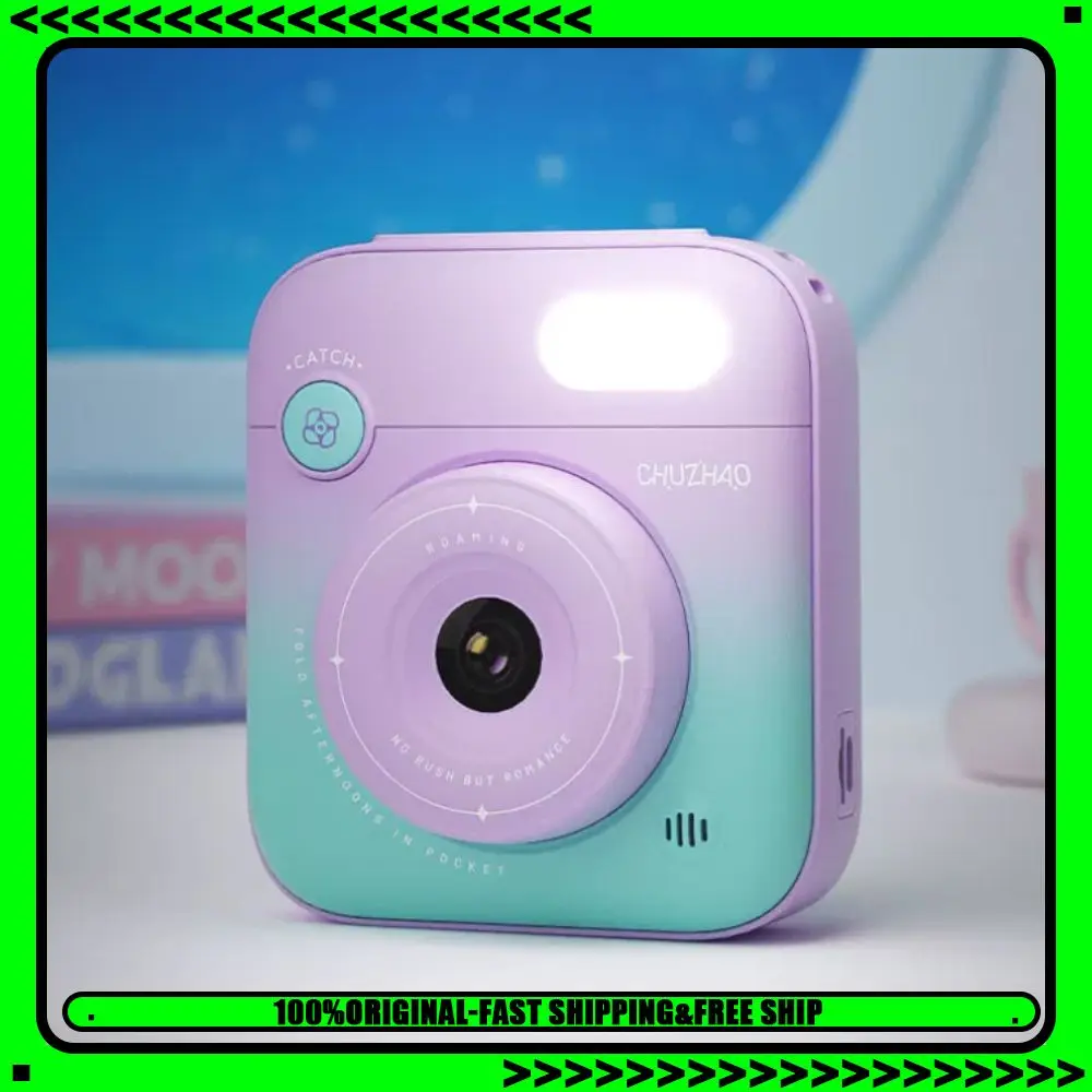 CHUZHAO X1 Instant Camera Prints Photos Directly 16GB Card Inkjet Digital Portable Small Camer Custom Girl Cameras Birthday Gift