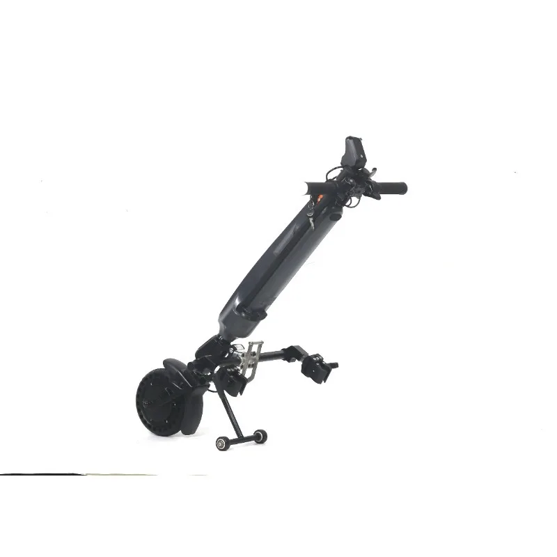 Manual Wheelchair Trailer Lithium Battery Driver Head Sports Wheelchair attachment Booster Electric Handbike