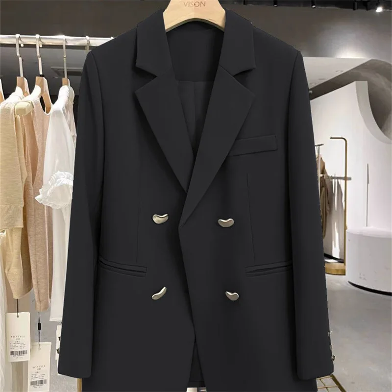 

Blazer Coat Jacket Women Clothing Spring and Autumn European and American New Fashionable Casual British Style French Loose Fit