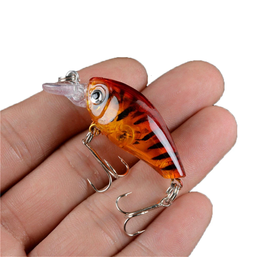 

1PC Loyal Bait Rock Little Fatty Floating Minnow Suspending False Bait Wild Fishing Bait