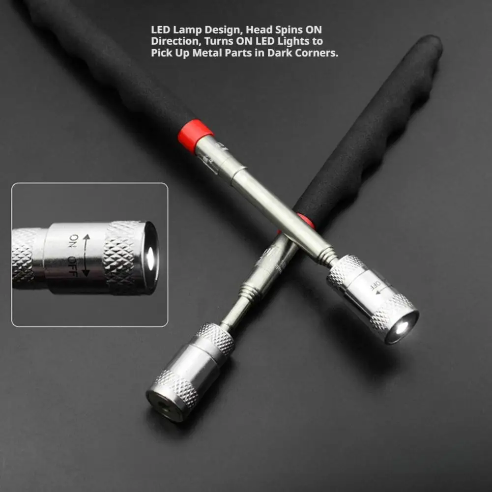 Telescopic Pen-Style Magnetic Pickup Tool Adjustable Magnet Stick for Screws Metal Parts Retrieval