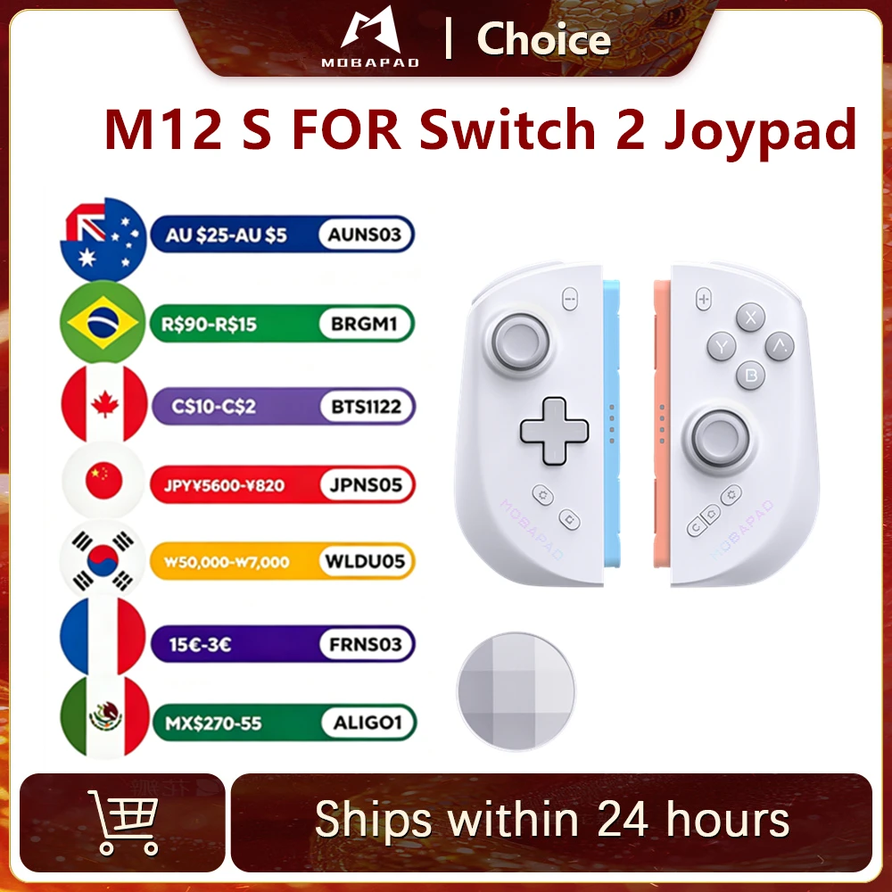 Party Games Nintendo Switch - Mobapad M12 S White, GGamepa The