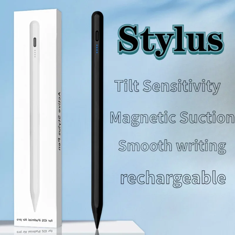 Writing Drawing Pen For Lenovo Tab Plus 11.5 2024 Tilt Sensitivity Magnetic Stylus For M11 M10 M8 M9 P12 P11 Pad 2024 Pro 12.7