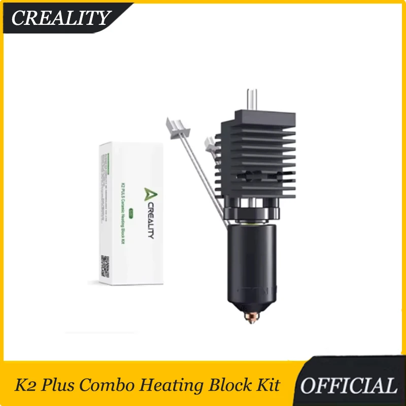Creality K2 Plus Combo Hotend for Creality K2P Combo/ K2 Plus Ceramic Heating Block Kit Unicorn Quick-swap Nozzle Kit All-metal
