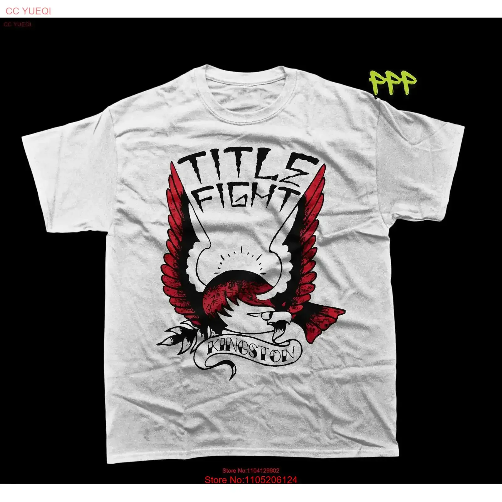 

Title Fight T shirt vintage Washed Casual Unisex homme streetwear fashion graphic Breathable Soft Top For Everyday Wear