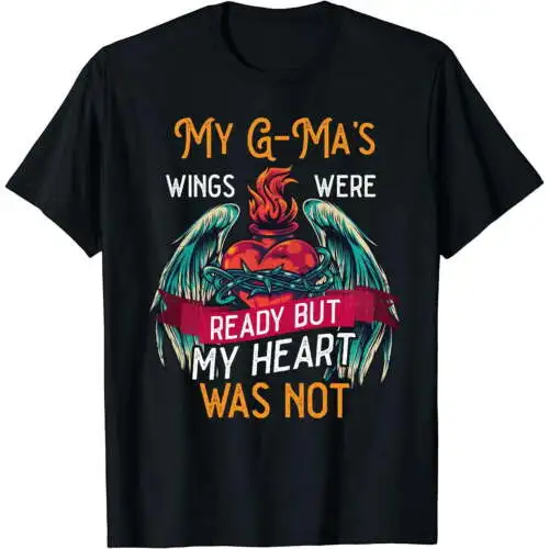 Loving Memory Loss of G-Ma in Heaven Remembrance T-Shirt