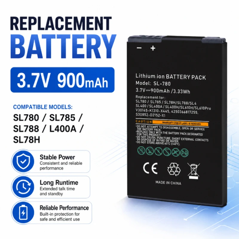 900mAh Battery SL780 SL785 SL788 Suitable for Siemens  Wireless  Phone L400ASL78H  and Other  Rechargeable  Batteries