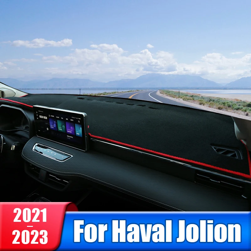 For Haval Jolion 2021 2022 2023 Car Dashboard Cover Sun Shade Mats Avoid Light Pads Anti-UV Case Carpets Protection Accessories