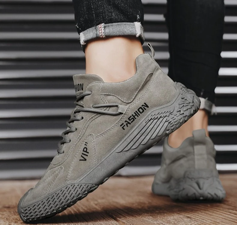 New Spring and Autumn Men's Casual Shoes Trendy Men's Sports Shoes Korean Edition Fashion Youth Single Shoes