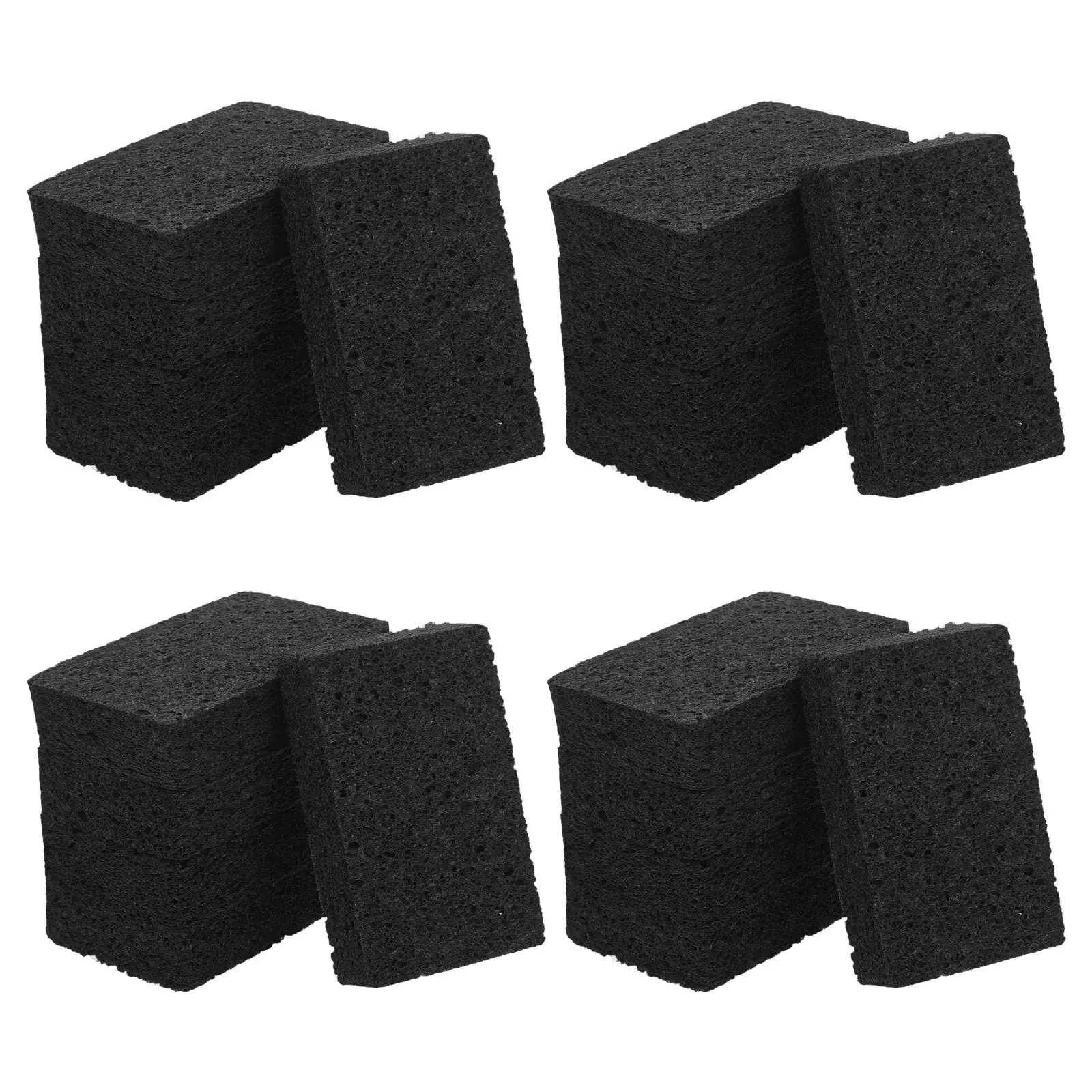 20Pcs Wood Pulp Sponge Non Scratch Dish Scrubber Kitchen Cleaning Pads High Absorption Cellulose Sponges for Washing Dishes
