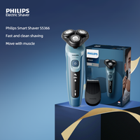 PHILIPS S5366 Electric Shaver IPX7 Full-body Wash Men's Grooming Comfort Shaving Flash Charge Beard Razor with Sideburns Trimmer