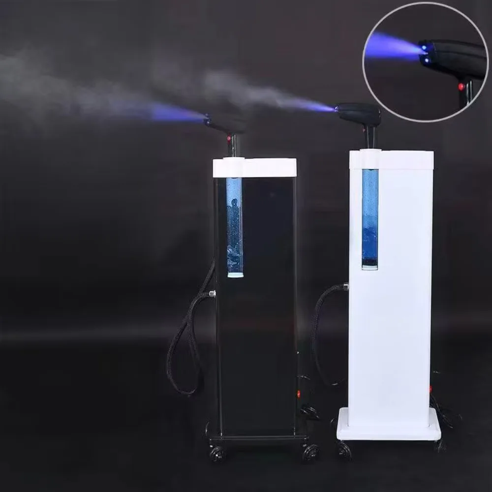 3 in 1 Nano Hair Steamer, Anion Dyeing Machine, Commercial Grade, Mobile Base, Salon Barber Equipment