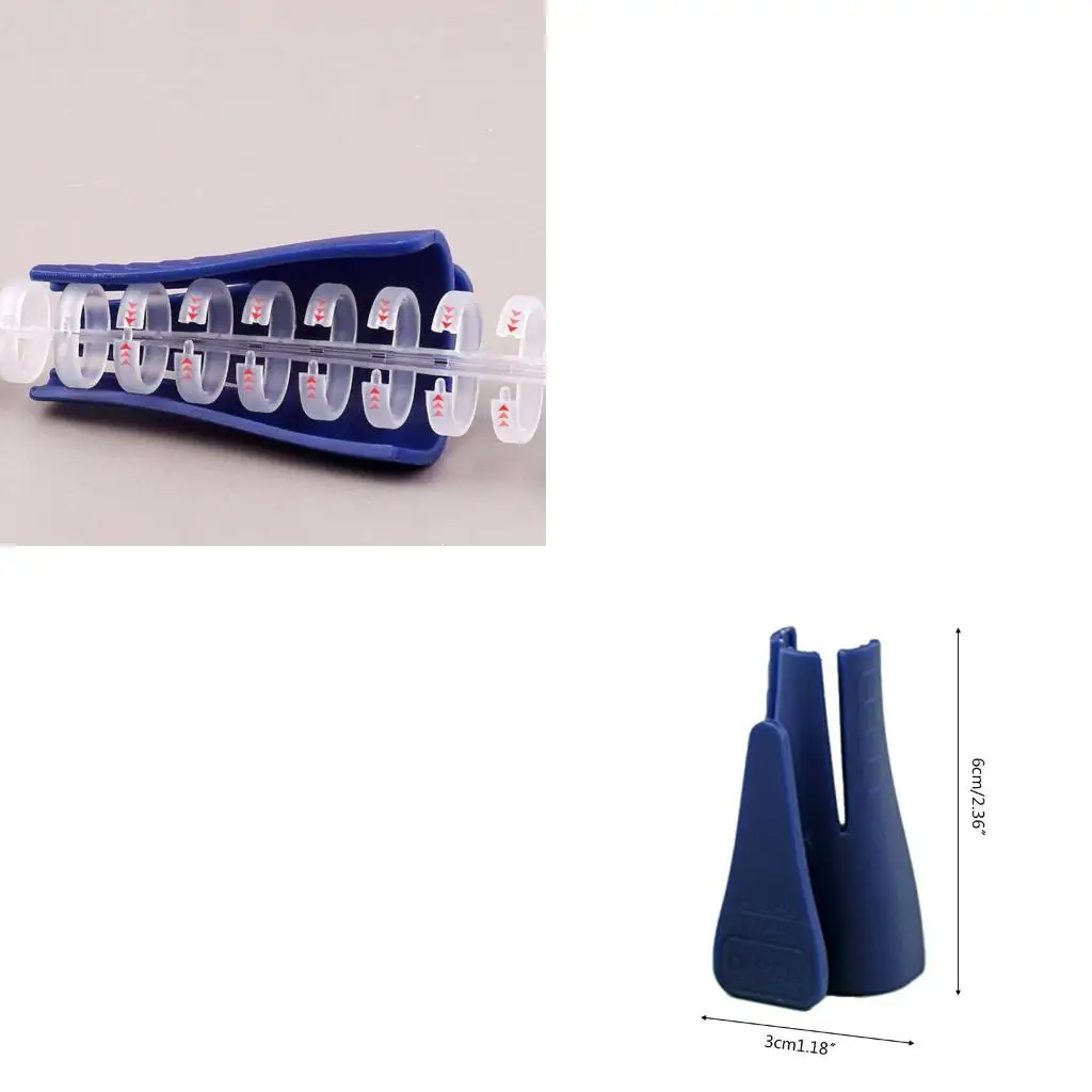 

Plastic Loose Binder Ring Opener for Binding Notebook Stationery Office School Supplies