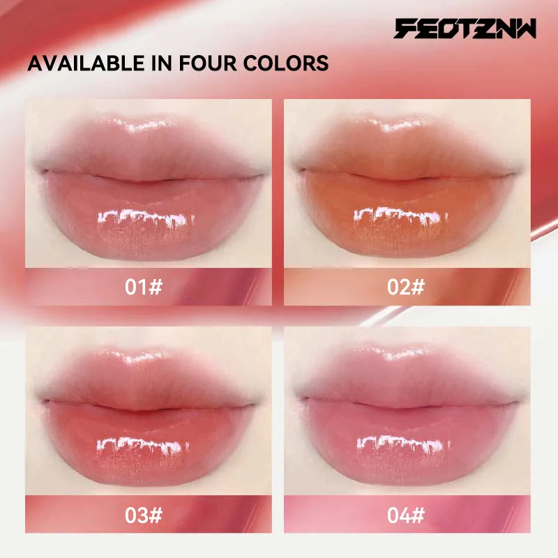Feotznw Essential Oil Moisturizing, anti-wrinkle and color-changing Lipstick, with a moisturizing, water-like glow,Lip balm