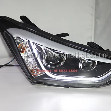 

Santa Fe Ix45 LED Head Lamp 2013-2014 Year TLZ for