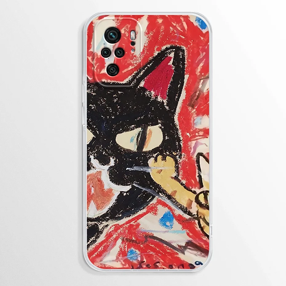 For Xiaomi Redmi Note 10 4G Case Redmi Note 10s Clear Soft Silicone Phone Case For Redmi Note 10 Pro Back Cover Note10 5G Fundas