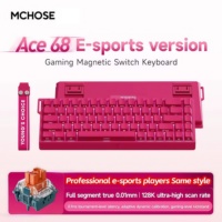 MCHOSE Ace 68 Magnetic Axis Keyboard for FPS MOBA  RT Esports Games Customization Mechanical Wired Connection Full Key Hot Plug