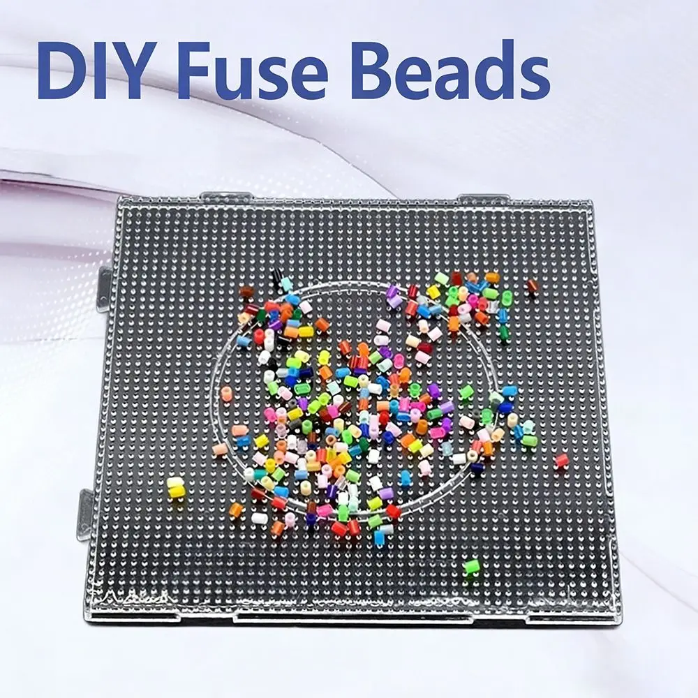 High Quality 2.6mm Bean Board Handmade Crafts Decor DIY Make Puzzle Perler Beads Template Heat Resistant Hama Beads Tool