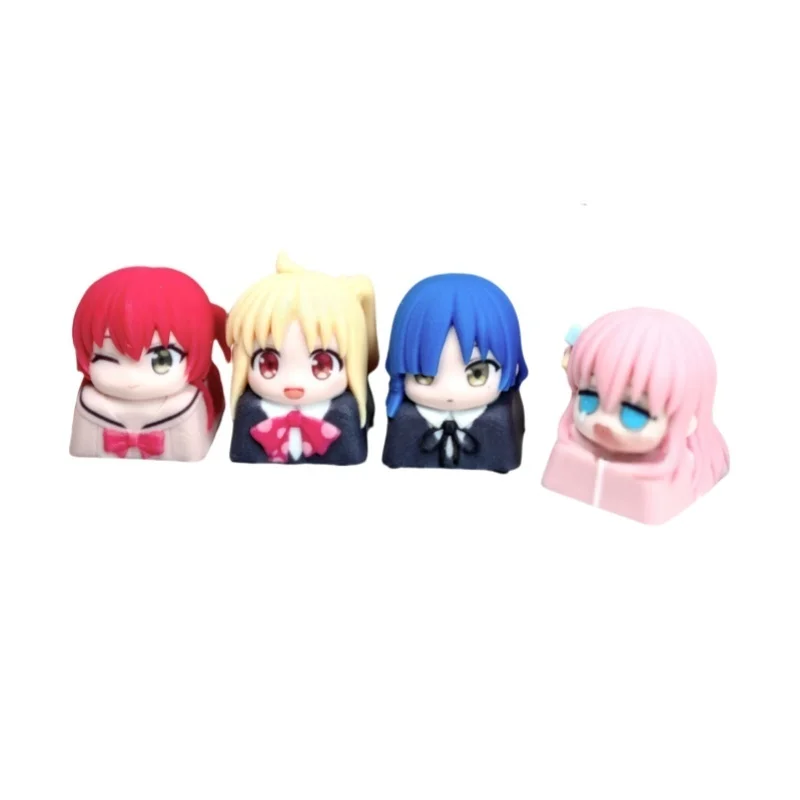 BOCCHI THE ROCK! Anime keycaps 3D character keycaps OEM height Gotoh Hitori personalized mechanical keyboard keycaps keycaps