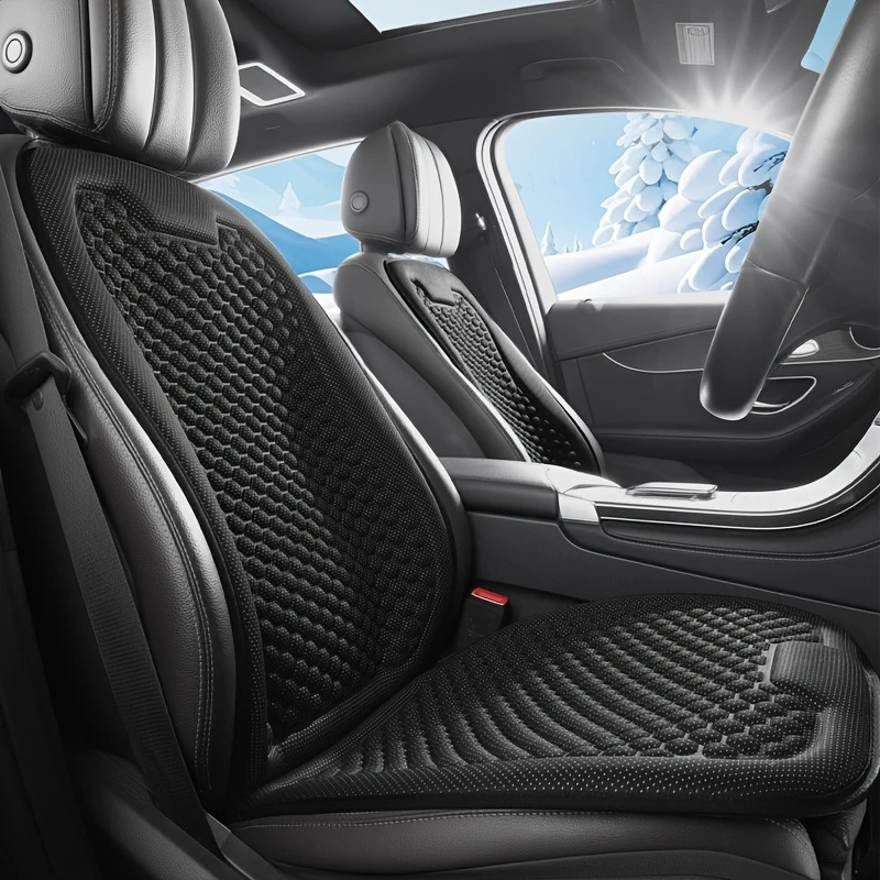 

2pcs Car Ice-cold Seat Cover Car Seat Cover Protector Anti-slip Base Firmly Fit Universal Auto Seat Covers