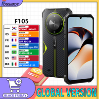 FOSSiBOT F105 Rugged Smartphone Android 14 12GB+64GB Mobile Phone 6.745\