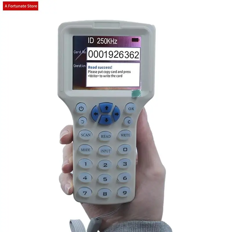 

RFID-копир RFID-считыватель, писатель, многочастотный RFID-считыватель карт, декодер смарт-карт для контроля доступа, домашняя безопасность-A78G