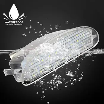 Pro Renault Clio MK2 1998-2005 Pro Twingo 1 1993-2007 1/2 ks LED osvětlení SPZ, styling auta, OEM č.: 7700410754 6 nejlepší prodej Příslušenství Renault Twingo - №5