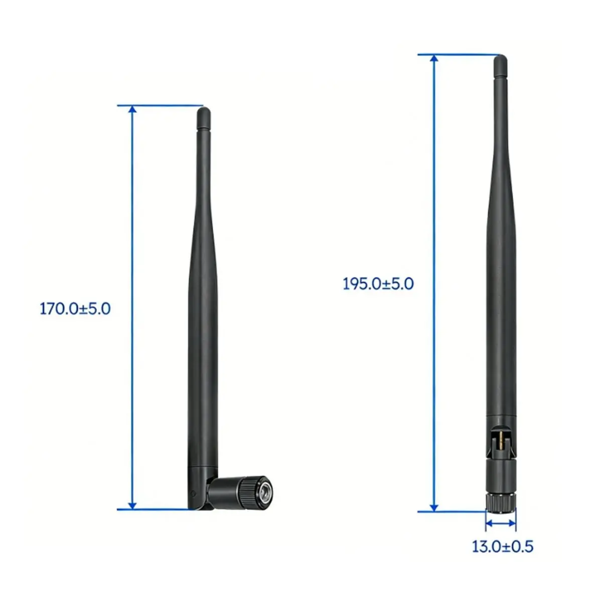 (▲★HUND)5PCS LoRa 868MHz 915MHz Antenna 2DBi SMA to U.FL Connector Cable for GSM IoT Wireless Module A