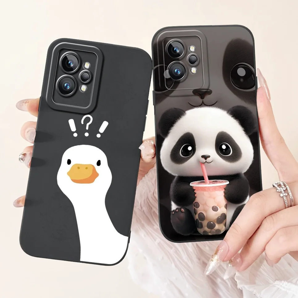 Soft Silicone TPU Case For Realme GT2 Pro Back Cover Child\'s Cool Style Cartoon Bumper Funda For Realme GT Neo 2 3 3T 5 240w Bag