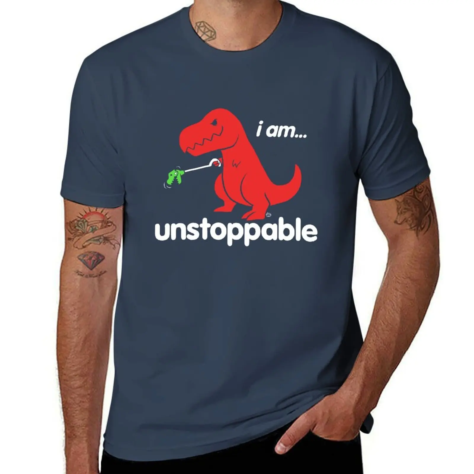 

I am Unstopable Funny Adult Humor T-Shirt Work Utility Short Sleeve Shirt