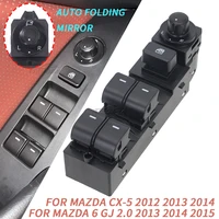 Conductor de mano izquierda para Mazda 6 2013 2014 2015 interruptor de Control de ventana eléctrica botón de cristal GKL2-66-350A GKL266350A