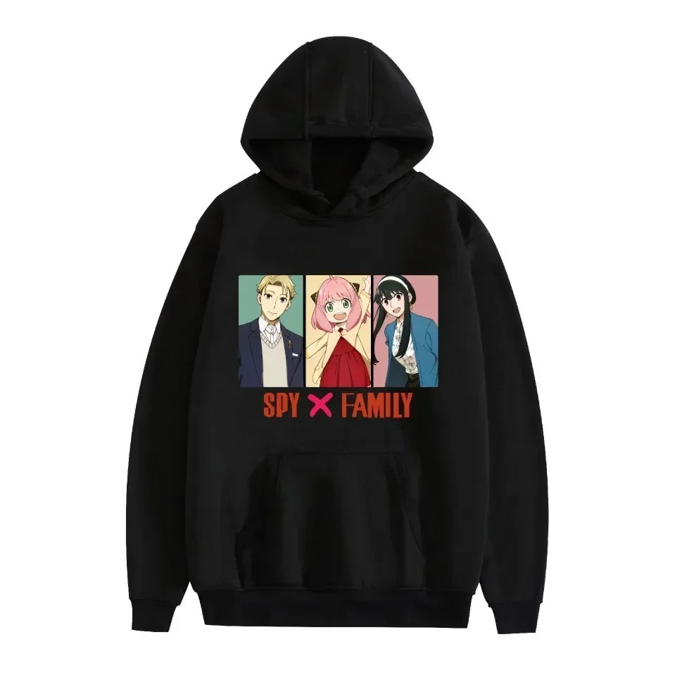 Spy X Family Anime Character Printed Hoodie Fashion Women's Clothing Casual Sports Street Style Trendy Matching Cute