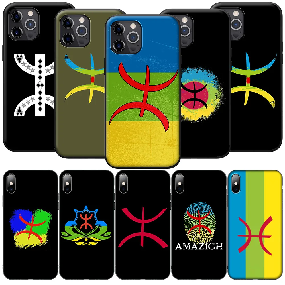 FL9 Amazigh Berber Flag NEW Phone Case for Samsung Galaxy A15 S10E S9 S8 S7 Note 20 10 9 8 Plus Lite